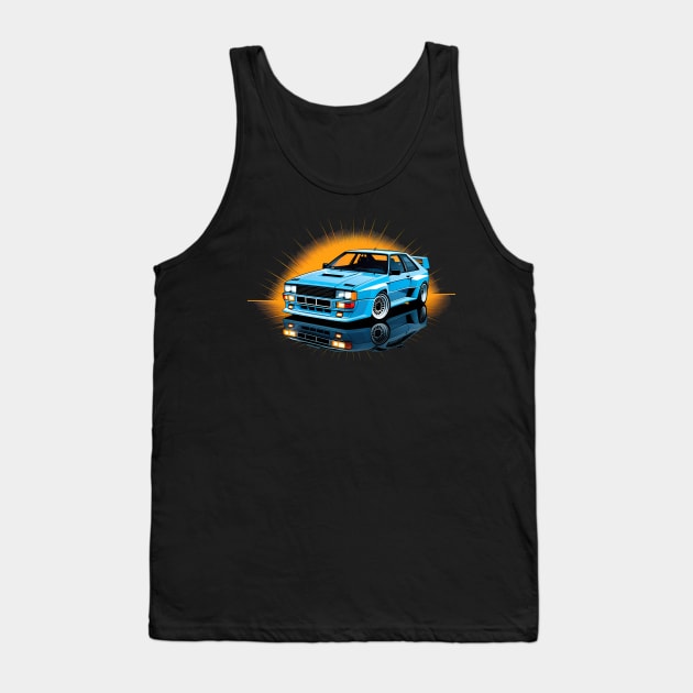 Audi Quattro Tank Top by TaevasDesign